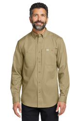 Carhartt® Rugged Professional™ Series Long Sleeve Shirt - Dark Khaki - S
